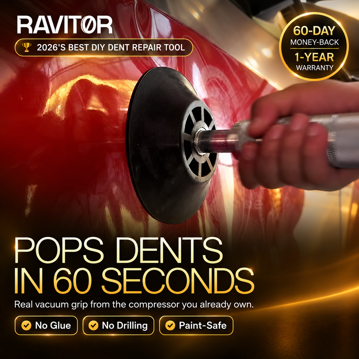 Ravitor™ Pneumatic Dent Puller