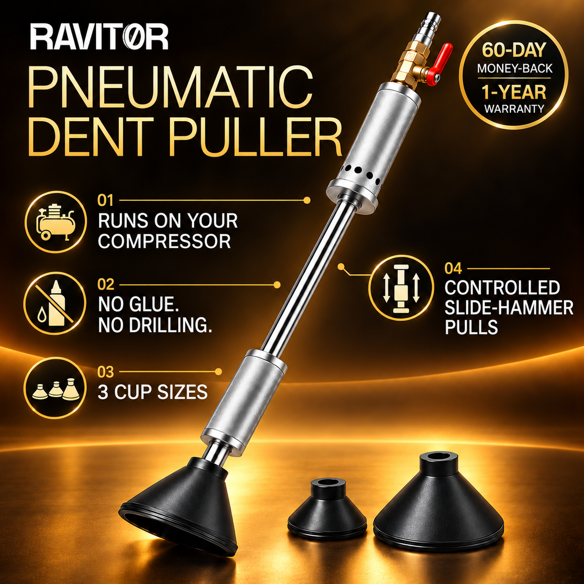 Ravitor™ Pneumatic Dent Puller