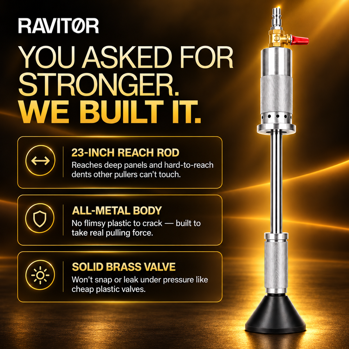 Ravitor™ Pneumatic Dent Puller