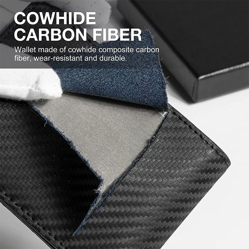 Slim Wallet for Men with Money Clip