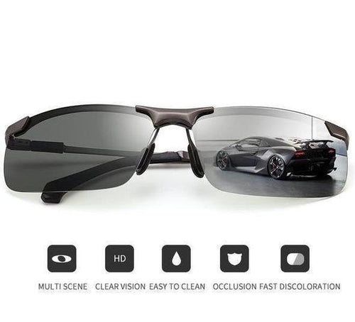 Men's Photochromic Polarized Sunglasses