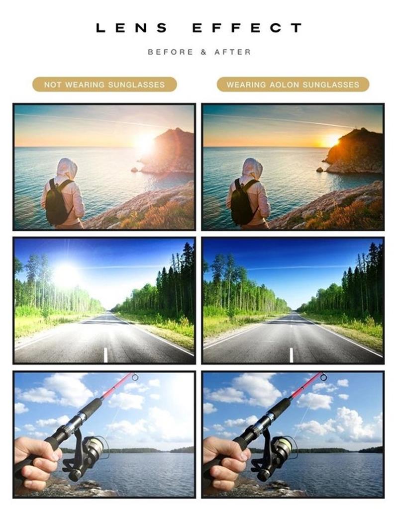 Men's Photochromic Polarized Sunglasses