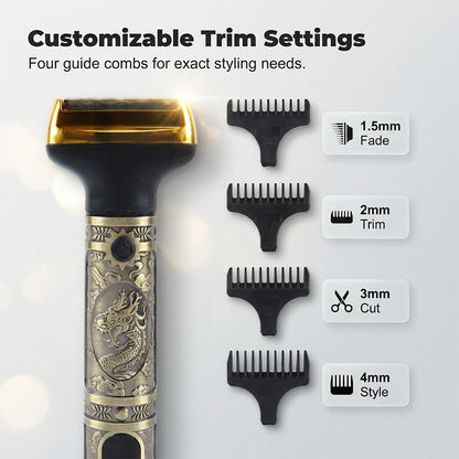 Men's Professional Hair Clipper & Trimmer Set