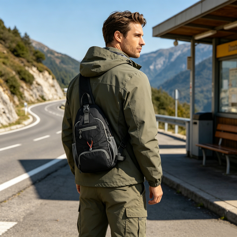 Men's Outdoor Crossbody Sling Bag