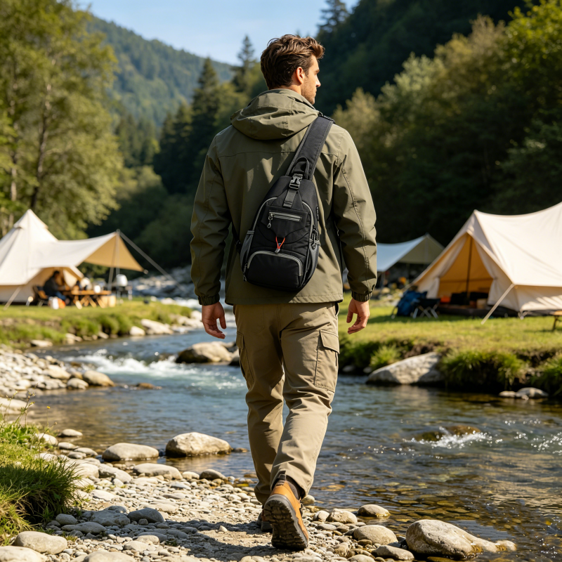 Men's Outdoor Crossbody Sling Bag