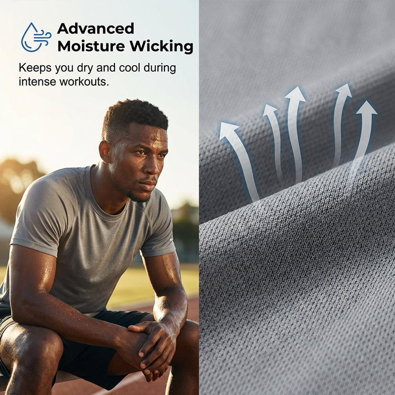 Men's Quick-Dry Performance T-Shirt